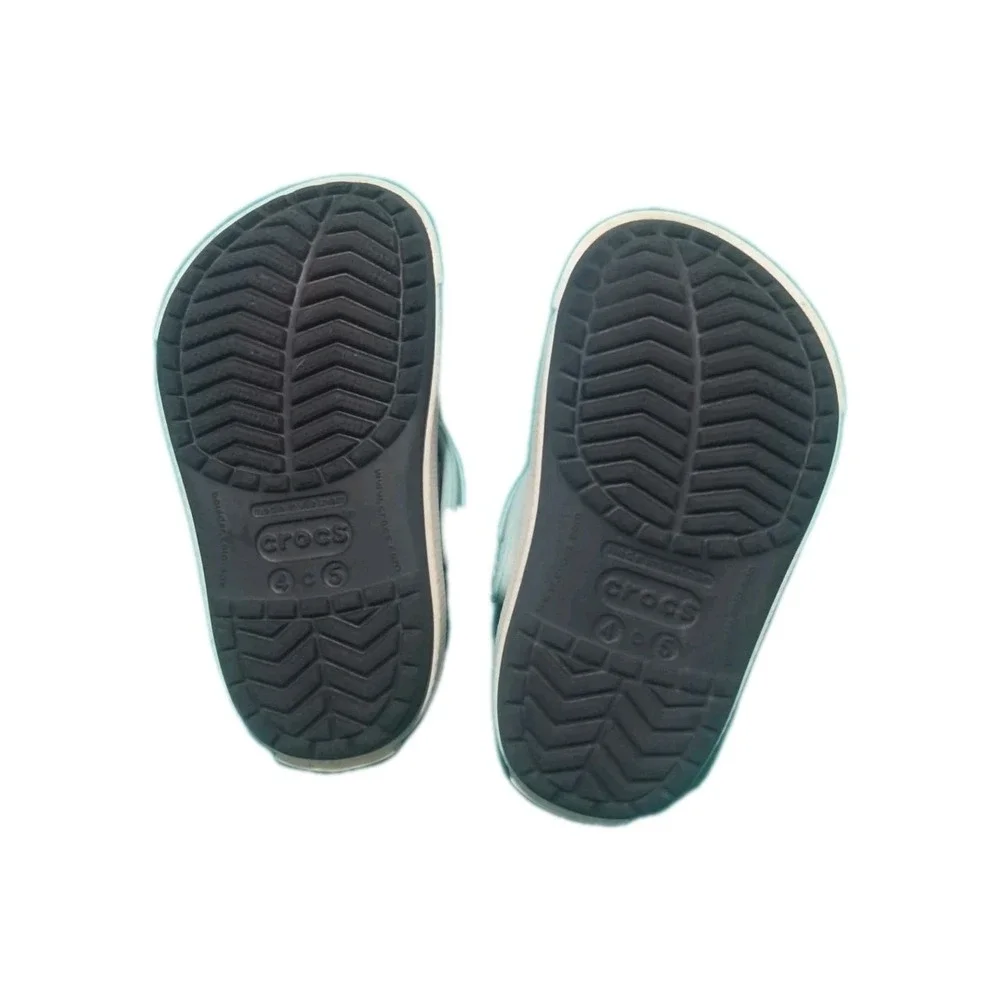 Crocs Crocband II‎ Water Clogs Kids Children Infant Size 4-5 C Navy Blue